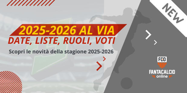Fantacalcio al Via 2025-2026